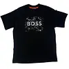 Camiseta Negra Talla M Con Estampado Boss