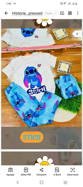 Pijama Niña Pantalón