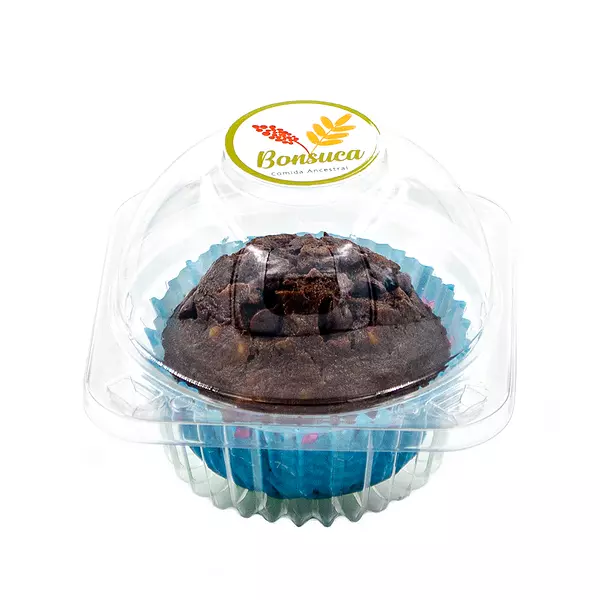 Muffin de Banano y Chocolate Bonsuca 62gr