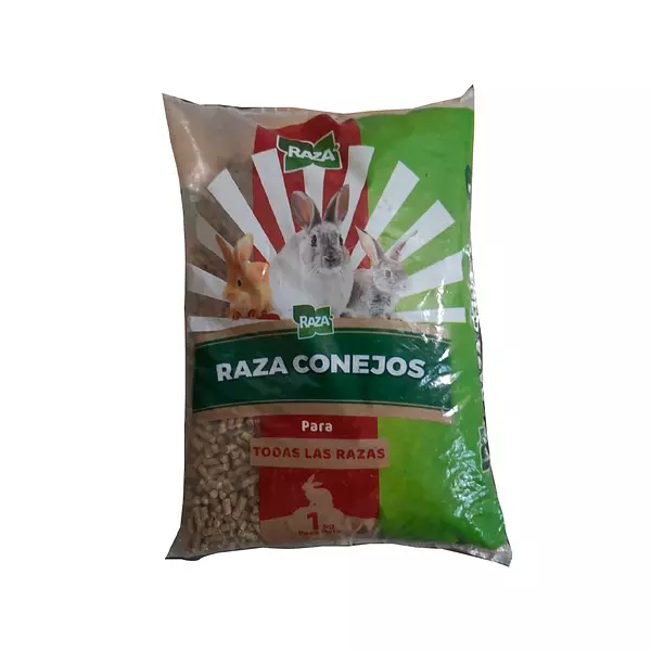 Alimento para Conejos Raza, Concentrado para Todas Las Razas