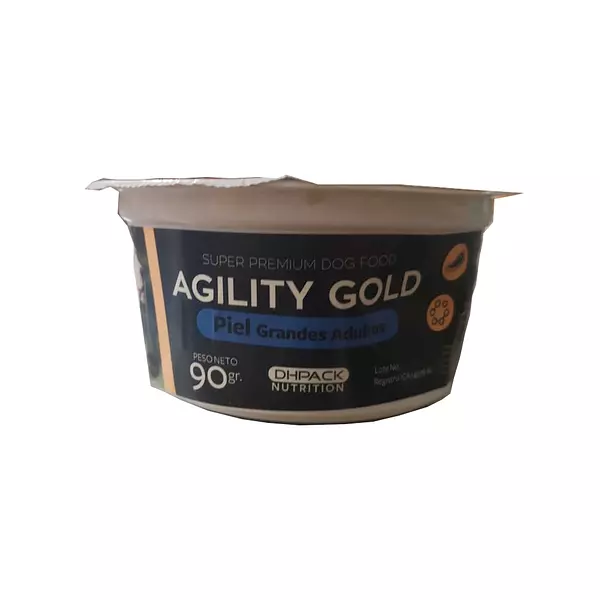 Pote para Perros Grandes Adultos Agility Gold Piel Super Premium