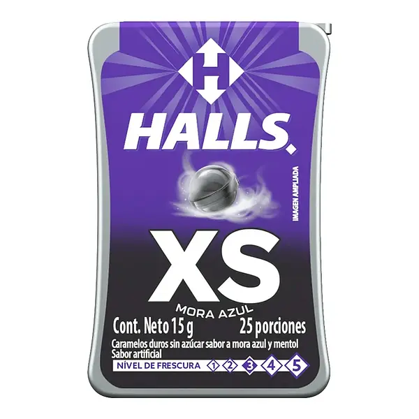 Halls Xs Mora Azul