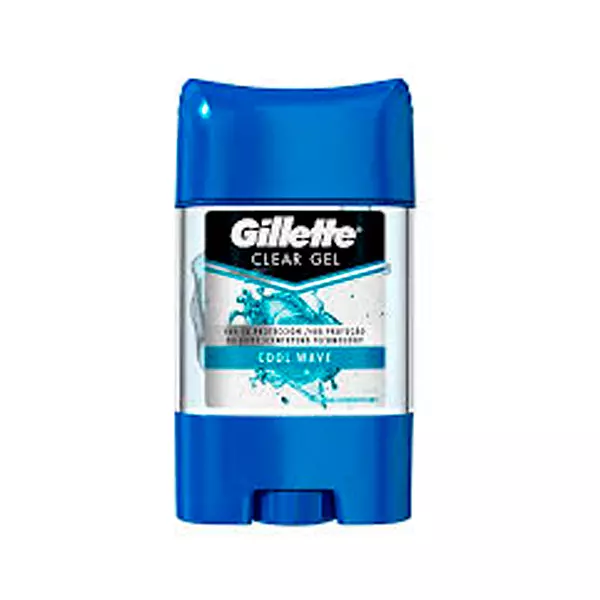 Gel Antitraspirante Gillette Clear Cool Wave 48 Horas de Protección