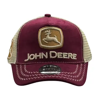 John Deere Gamuza Vino Tinto
