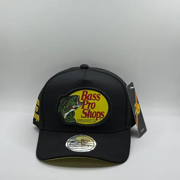 Bass Pro Shops Negra Parche Amarillo