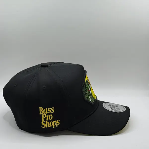 Bass Pro Shops Negra Parche Amarillo