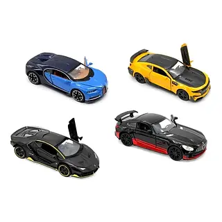 Coche Bebe Juguete Metalico Ref 918-3