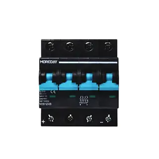 Breaker Dc 4 Polos 1000vdc 20 A - 50 Moreday