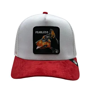 Fearless Blanca Visera Roja