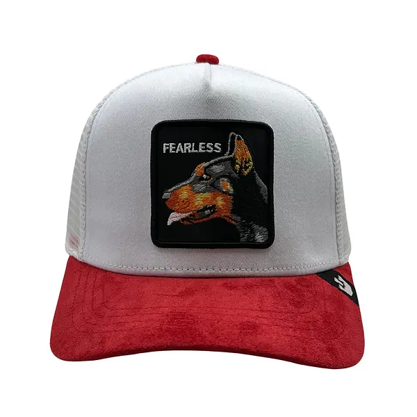 Fearless Blanca Visera Roja