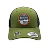 Gorra Verde Malla Negra
