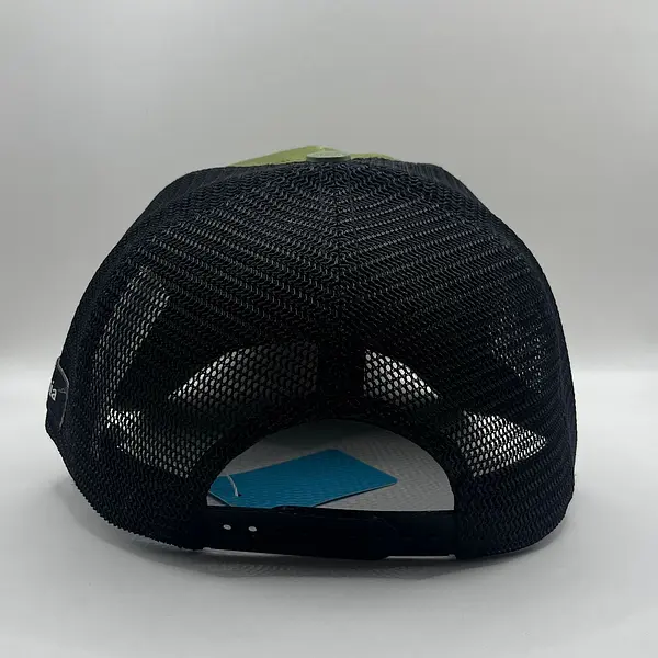 Gorra Verde Malla Negra