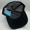 Gorra Columbia Negra Mapa