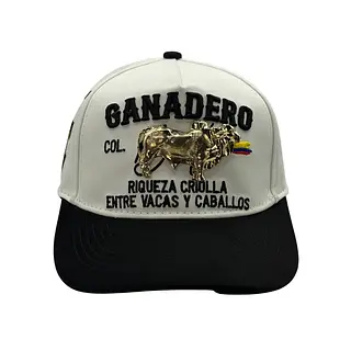 Ganadero Blanca Placa Dorada