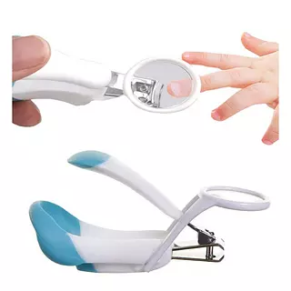 Cortauñas Lupa Niño Azul