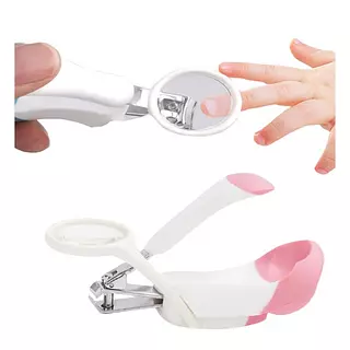 Cortauñas Lupa Niña Rosa