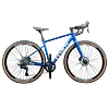 Bicicleta Gravel Crax Aluminio Azul 1x9 Grupo Sensah