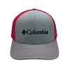 Gorra Columbia Gris Malla Roja