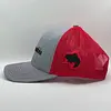 Gorra Columbia Gris Malla Roja