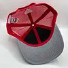 Gorra Columbia Gris Malla Roja