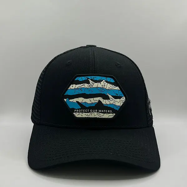 Gorra Columbia Negra Protect Tiburones