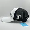 Gorra Columbia Blanca Malla Negra