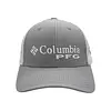 Gorra Columbia Gris Claro Letra Blanca