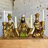 Candelabros Reyes Magos 4 Luces Kurt Adler - Usa 1980