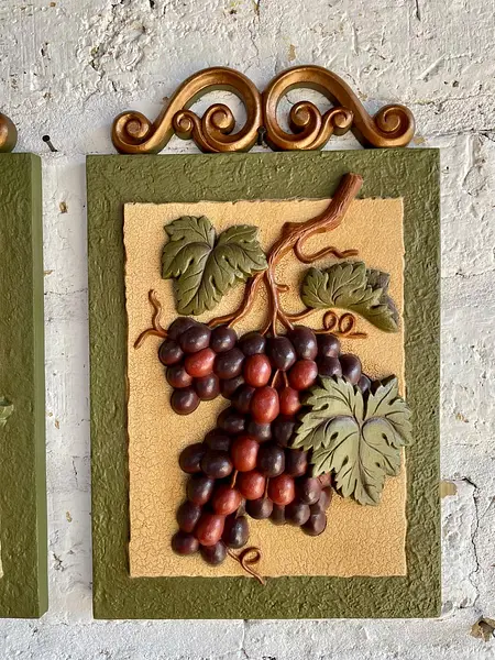 Cuadros Racimos De Uvas X 2 - Usa 1985