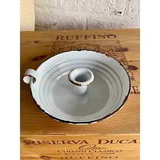 Candelero Metálico Esmaltado