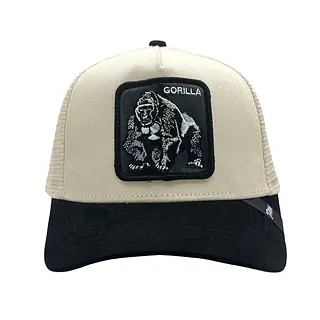 Gorilla Beige Visera Negra