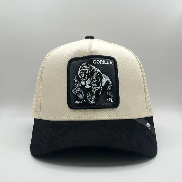 Gorilla Beige Visera Negra