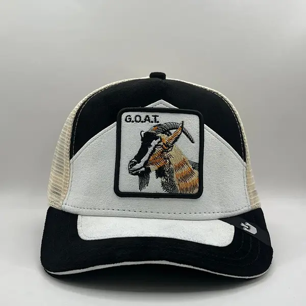 Goat Cabra Gamuza Blanco Negro