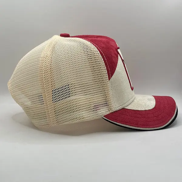 Cash Vaca Gamuza Rojo Blanco