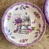 Taza Y Plato De Té Con Motivo De Lavanda