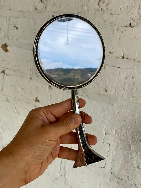 Espejo Retrovisor De Auto Antiguo - 1950