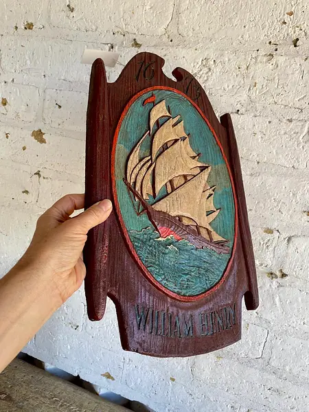 Cuadro En Alto Relieve De Carabela William Henry