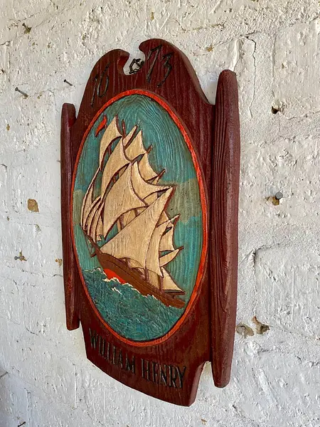 Cuadro En Alto Relieve De Carabela William Henry