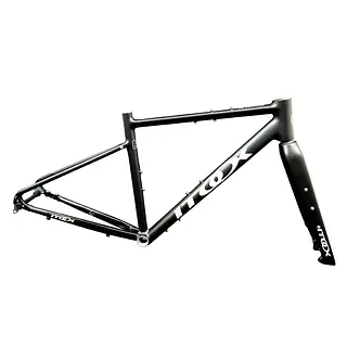 Marcos Gravel En Aluminio Crax Color Negro