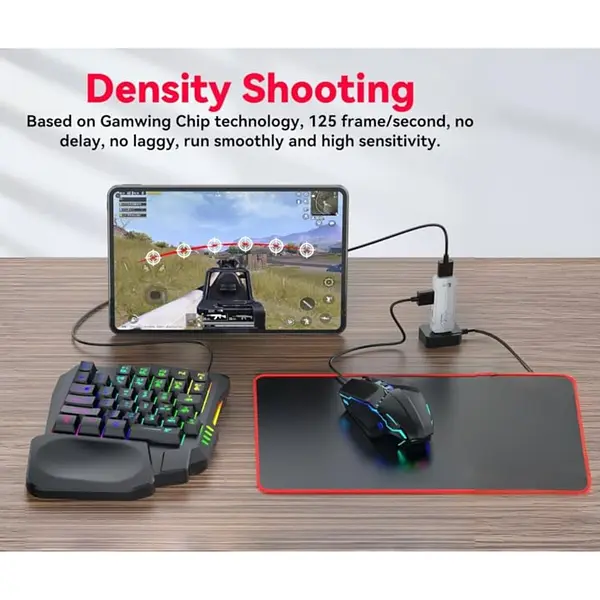 Convertidor De Teclado Y Ratón Para Android Combo Pack X8