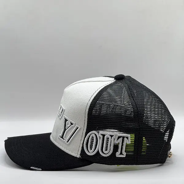 Nt Y/Out Blanca Malla Negra