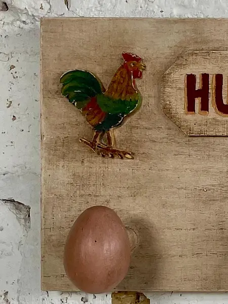 Perchero De Pared Con Ganchos En Forma De Huevo