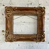 Marco Antiguo De Madera Dorada