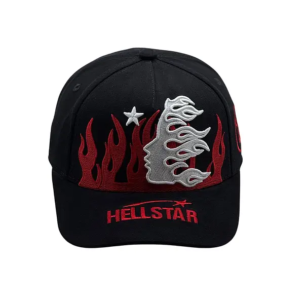 Hellstar Negra Llamas Rojas
