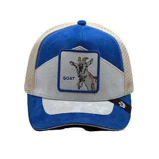 Goat Cabra Blanco Azul