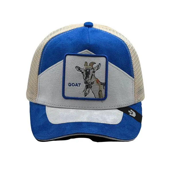 Goat Cabra Blanco Azul