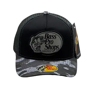 Bass Pro Shops Negra Vicera Camuflada Gris