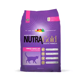 Purina para Gatos Nutra Gold Super Premium Adultos Sabor A Pollo y Salmon