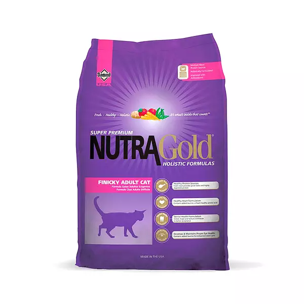 Purina para Gatos Nutra Gold Super Premium Adultos Sabor A Pollo y Salmon