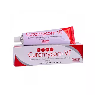 Medicamento para Animales Cutamycon-Vf Crema Uso Veterinario